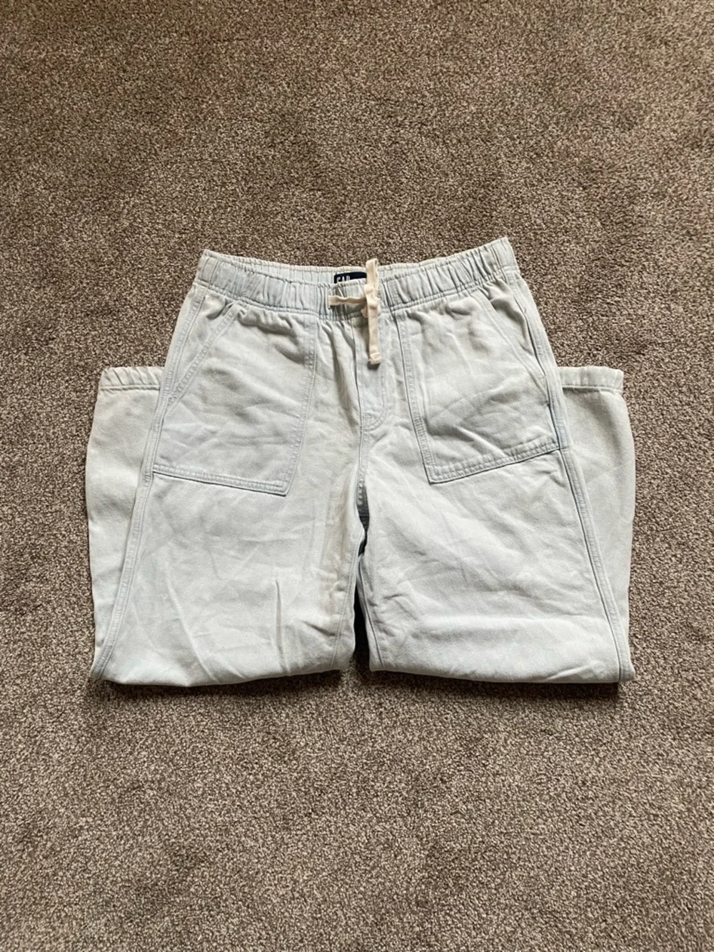 Gap Supersoft Pull On Barrel Jean Pants - Picture 2 of 5